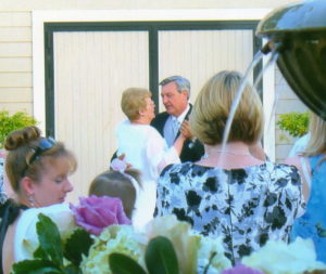 First Wedding dance at Scribner Bend Winery